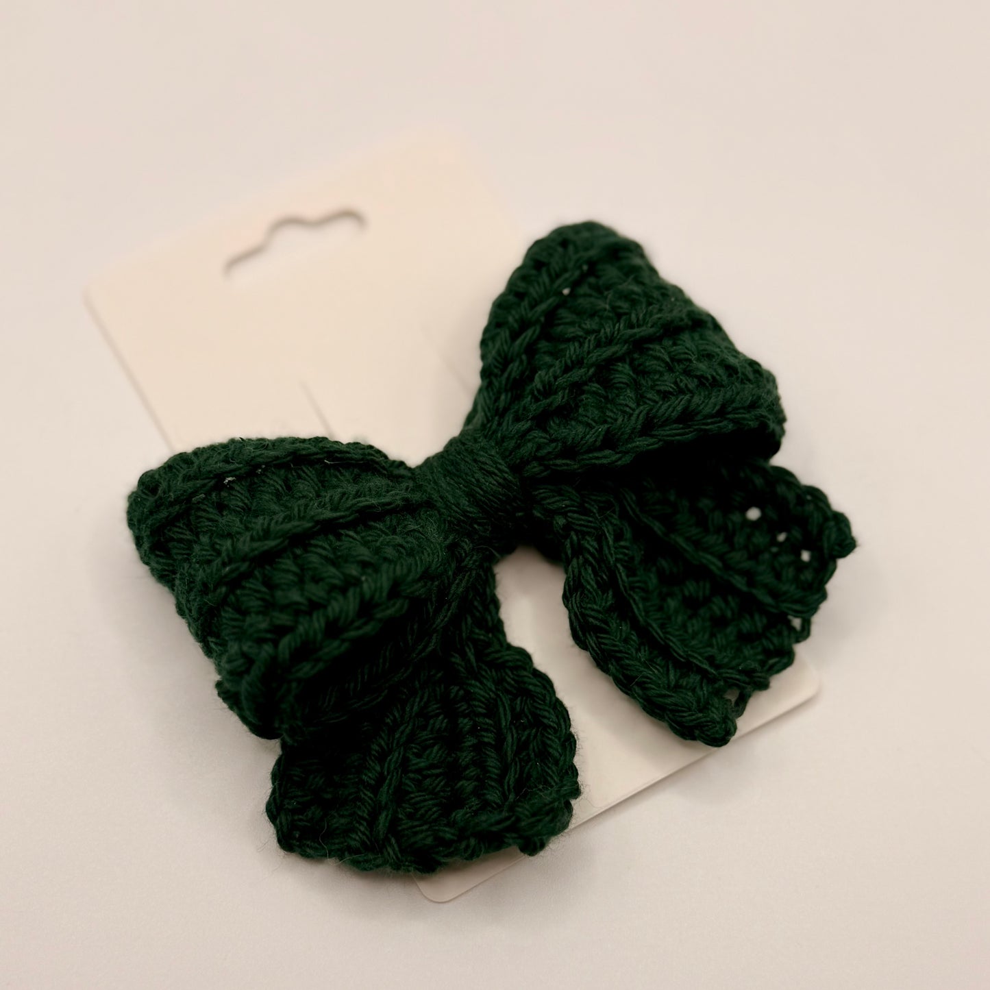 Bottle Green Hair Bow