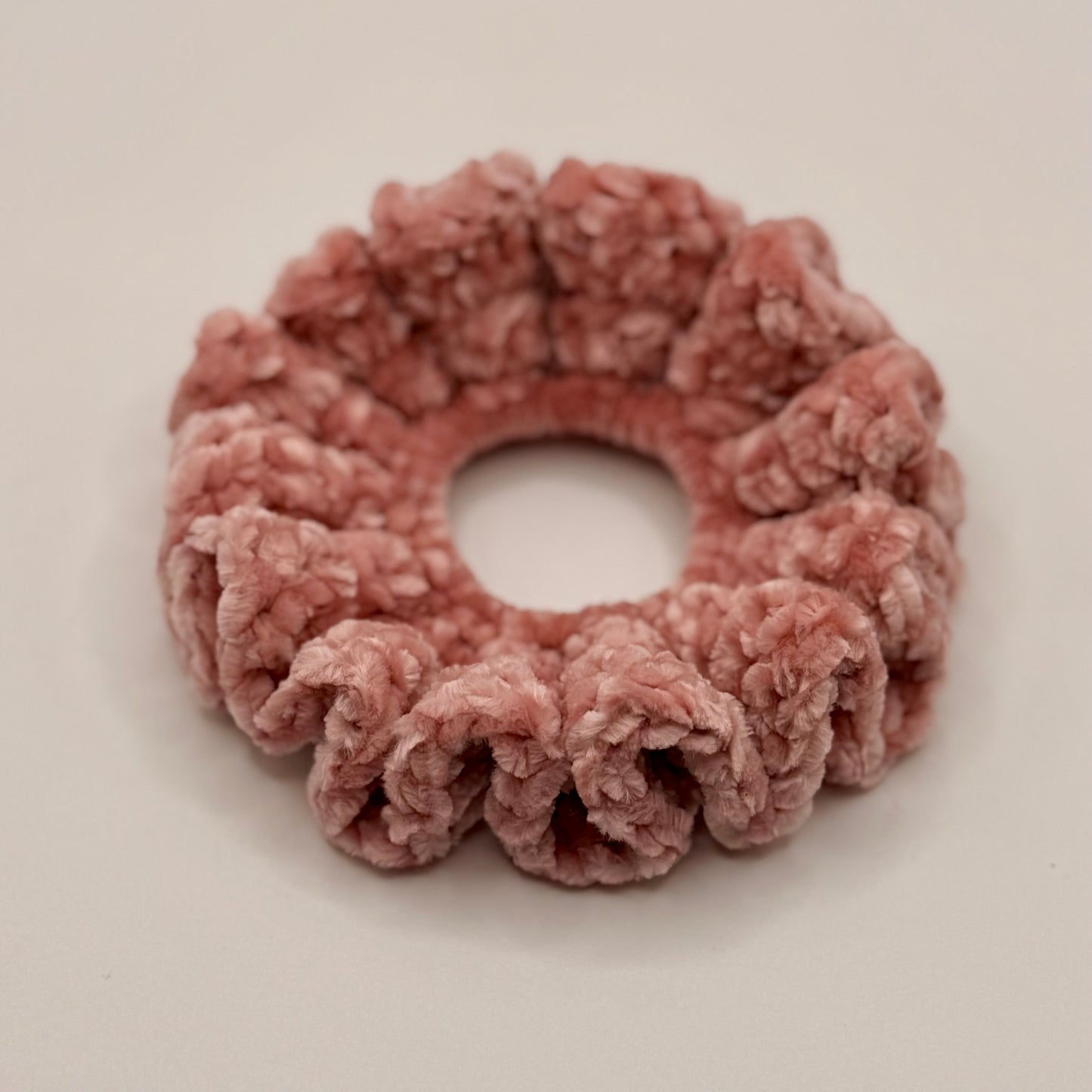 Blush Chenille Scrunchie