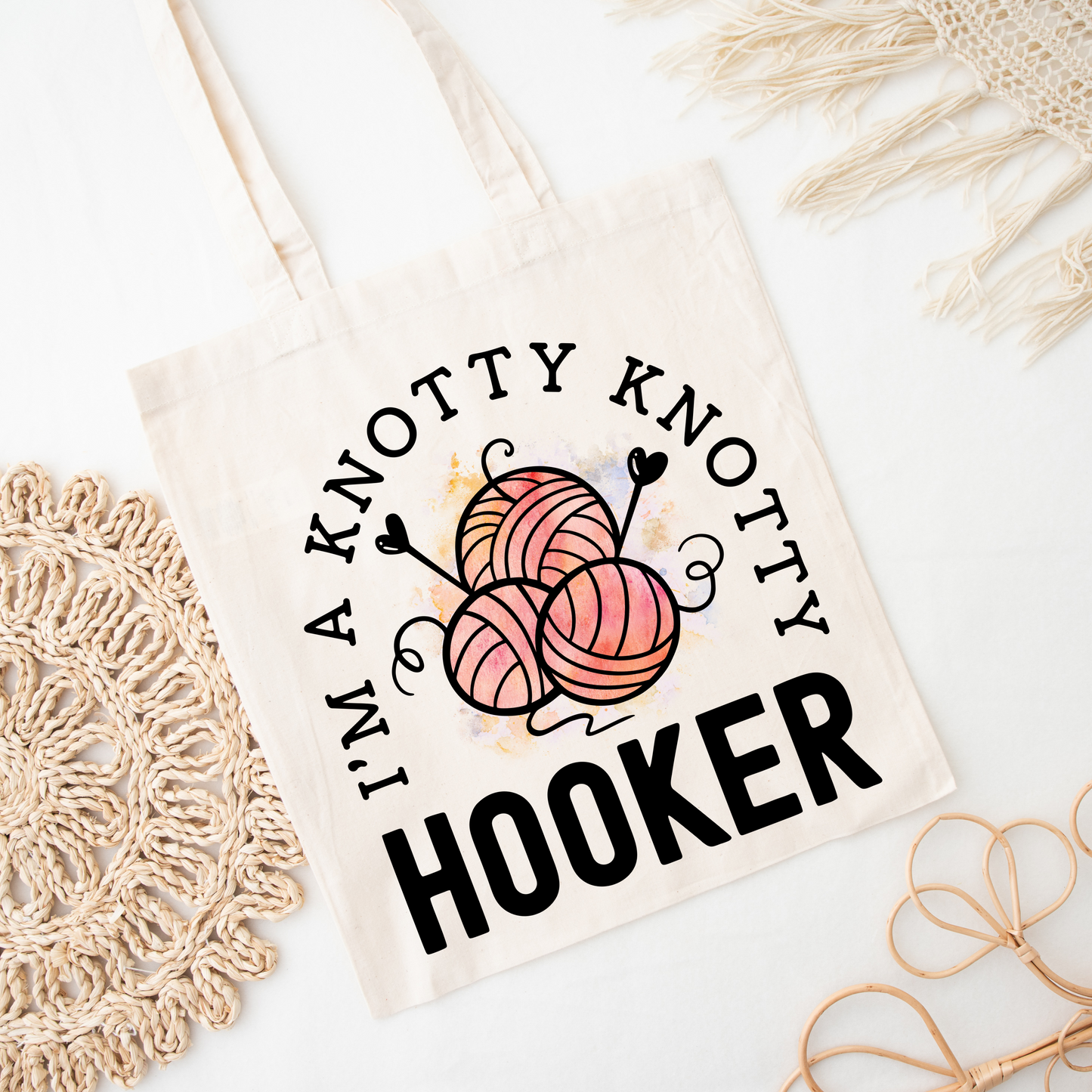 Knotty Hooker Tote Bag