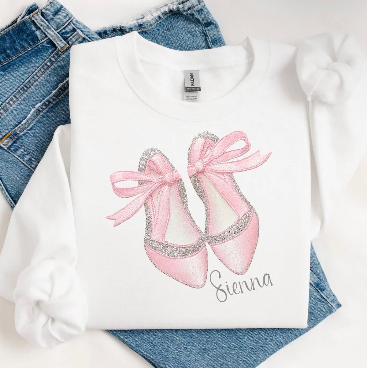 Personalised Ballerina Sweater