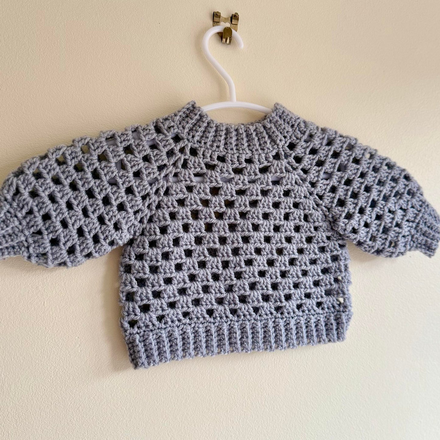 Grey Granny Jumper 0-3Months