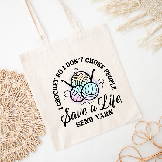 Save A Life Tote Bag
