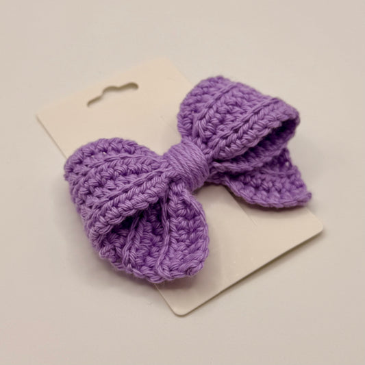Lilac Hair Bow