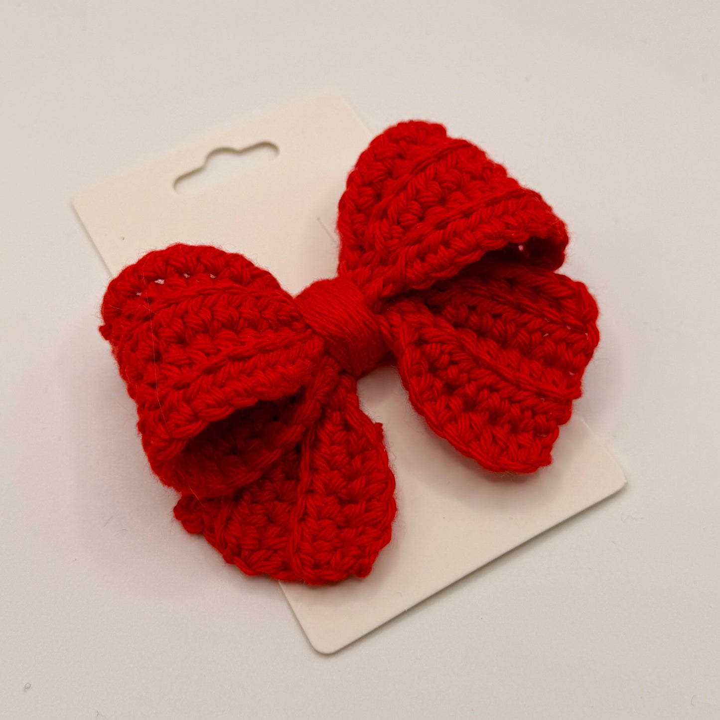 Bright Red Hair Bow