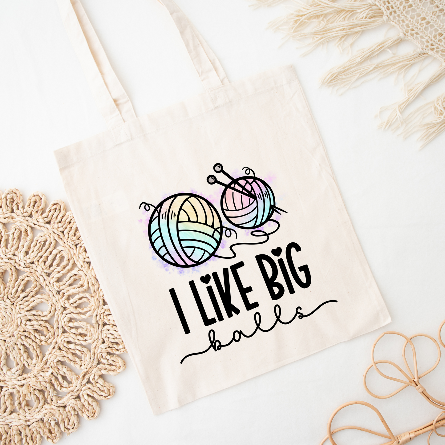 I Like Big Balls Tote Bag