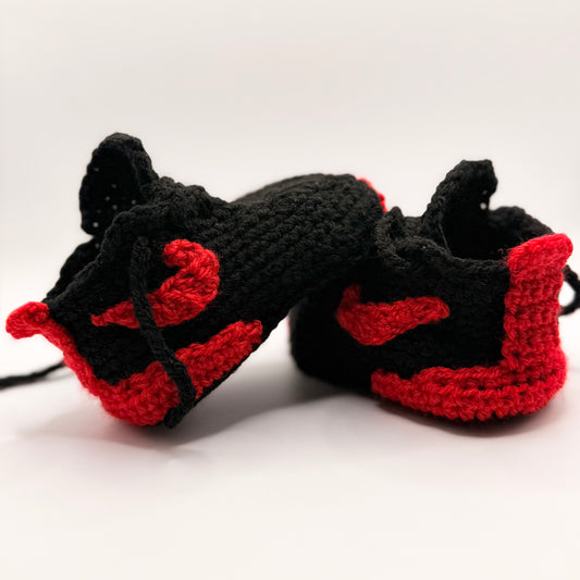 Crochet Pram Trainers 6-12months